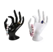 Okay left Hand mannequins Jewellery Famale necklaces Finger mannequin present pockets ring Ladies model window Show watch white black