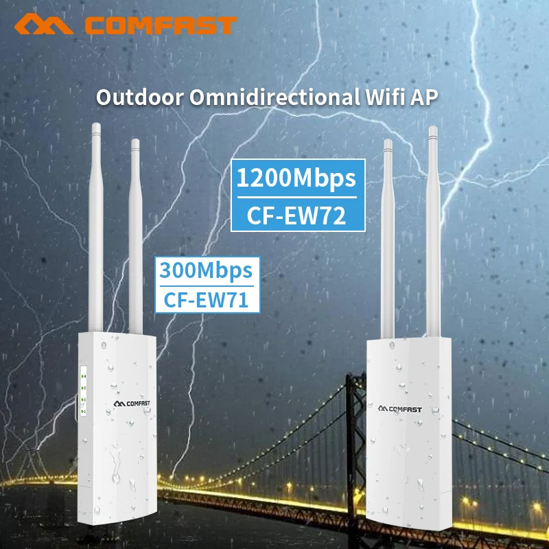 300 -1200 Mbps Outdoor Wireless WIFI Router Repeater Access Point 48v Poe Antenna Wifi Cover Booster Extender 802.11ac RJ45 AP 300 -1200 Mbps Outdoor Wireless WIFI Router Repeater Access Point 48v Poe Antenna Wifi Cover Booster Extender 802.11ac RJ45 AP