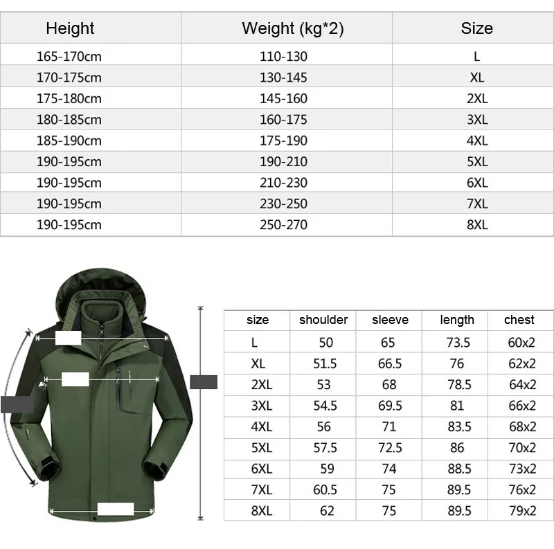 Moutain, Мужская лыжная одежда, водонепроницаемая походная куртка, куртка для сноуборда, лыжный костюм, мужские зимние куртки большого размера плюс