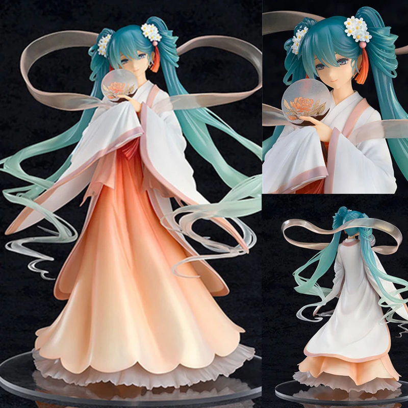 

New Anime Hatsune Action Figures PVC Figma Moon Ver Hatsune Miku Figure Nendoroid Miku Toys Figure Dolls Models for Gift