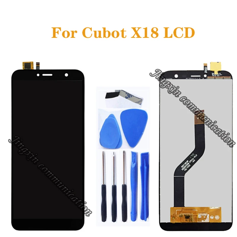 

100% tested 5.7 inches for CUBOT x18 good original LCD digitizer and touch screen LCD display components + tools