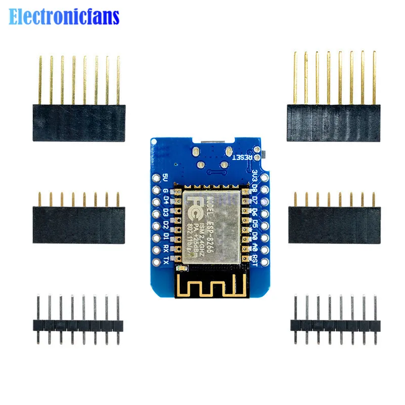ESP8266 ESP 12 CH340G CH340 V2 USB WeMos D1 Mini WIFI макетная плата NodeMCU IOT 3 В с контактами|development board|esp8266