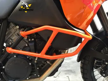 

1290 Super Duke R 2014-16 Engine Guard Crash Bar Orange Engine Guards Protector Crash Bars Frame For GT R Special Edition