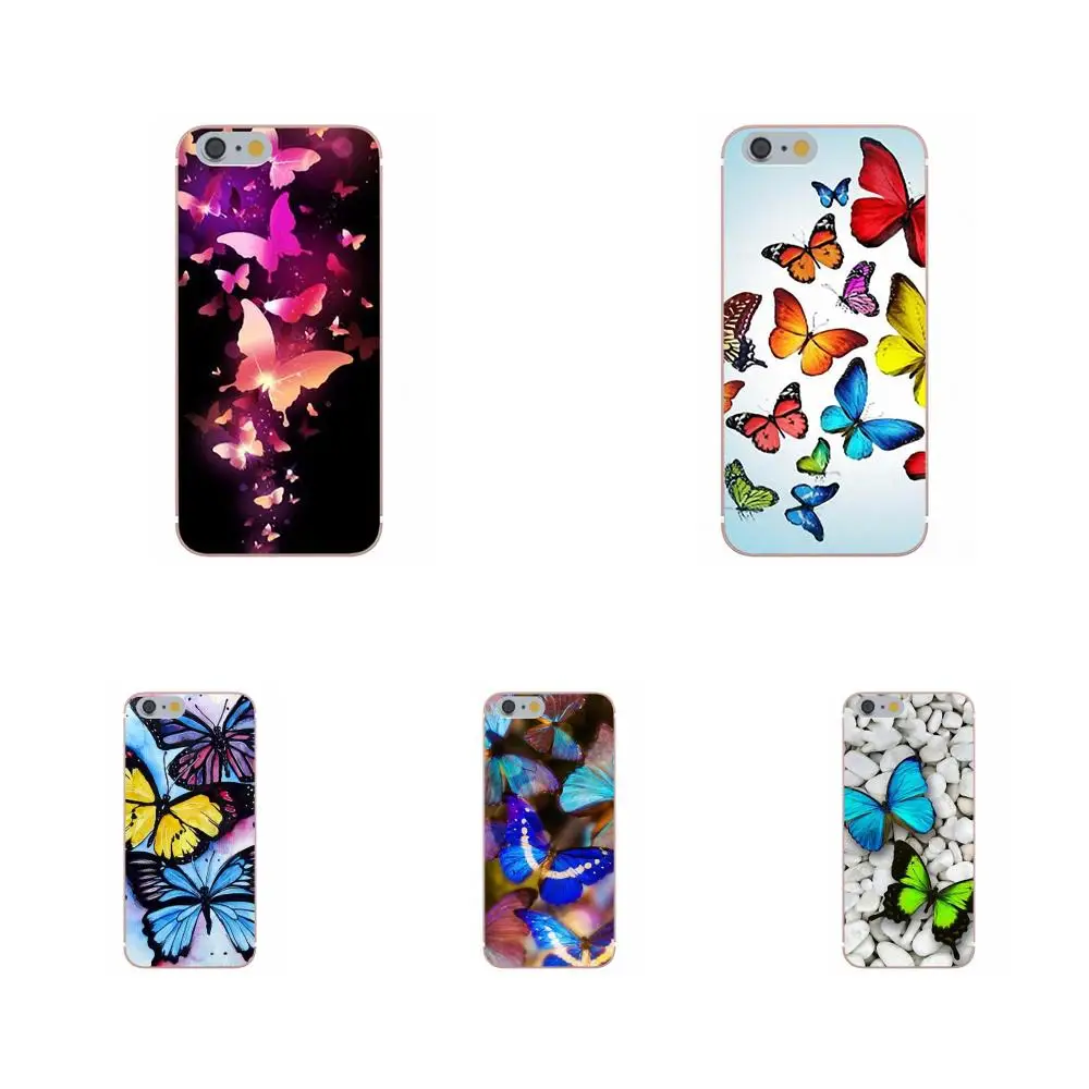 Oedmeb бабочка ТПУ дизайн для Apple iPhone 4 4S 5 5C 5S SE 6 6S 7 8 Plus X LG G3 G4 G5 G6 K4 K7 K8 K10 V10 V20 |