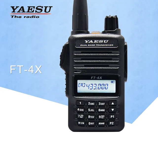 New Release Yaesu FT 4XR Handheld Walkie Talkie Dual Band