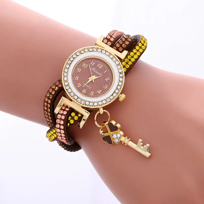 

2019 Luxury Women Bracelet Watches Fashion Brand Womens Wristwatch Ladies Watch Dress Rhinestones Clock Relogio Feminino Gift