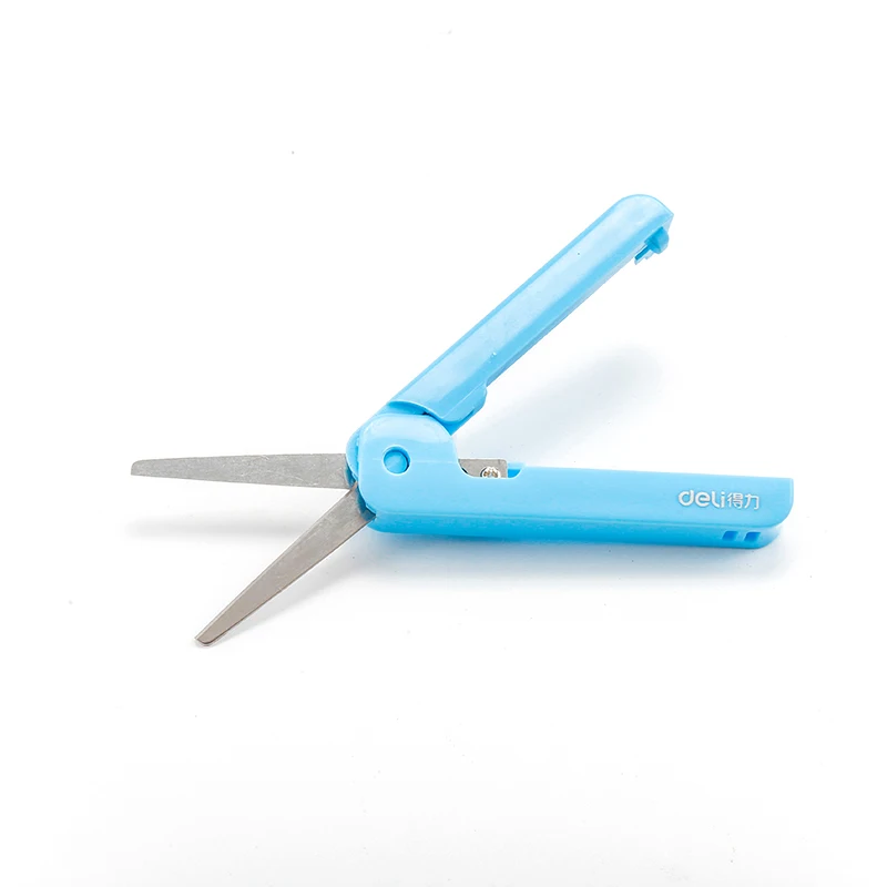 1 шт. простой Цвет телескопическая ножницы Маленькие и Портативный DIY Ножи Бумага ножницы