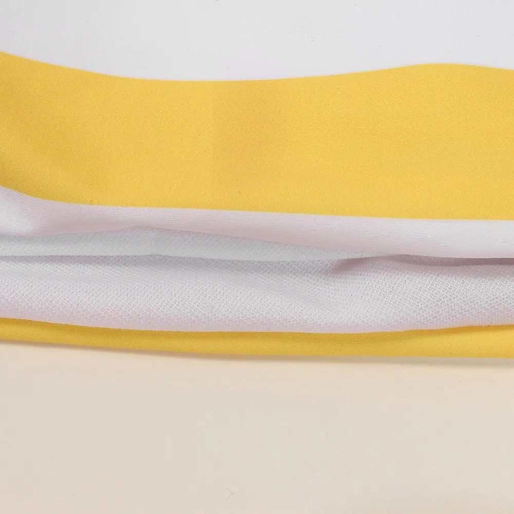 Женский сексуальный купальник из двух частей модный желтый цветочный принт купальник пуш-ап пляжный бюстгальтер с подкладкой бикини набор купальник полосатый купальник