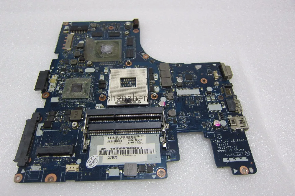 Для Lenovo Z400 материнская плата для ноутбука VIWZ1 LA-9061P REV: 2A GT635M 2 ГБ PGA989 полный тест |