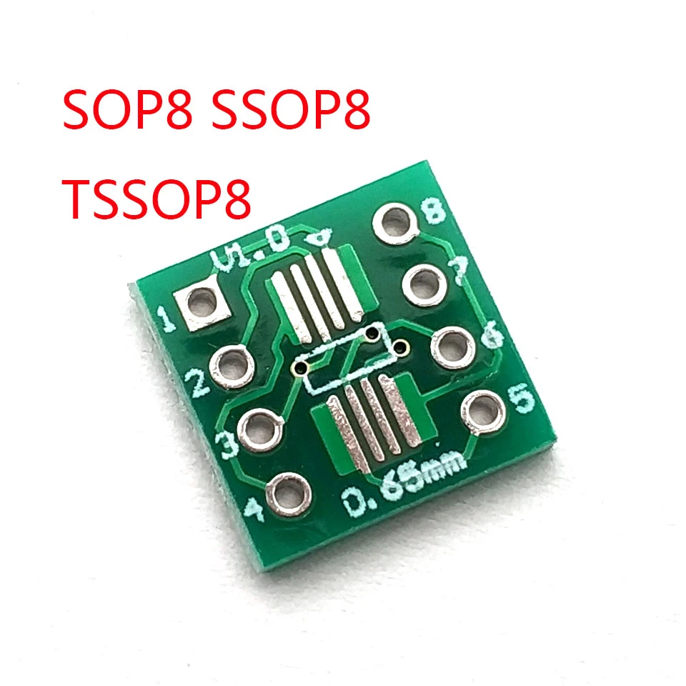 SOP8 SSOP8 TSSOP8 модуль адаптер для печатной платы|tssop8|tssop8 adapter |