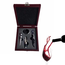 Горячее предложение-4 шт./набор открывалка для красного вина из нержавеющей стали, винное кольцо, пробка для бутылки, нож для гиппокампа, открывалка для бутылок вина