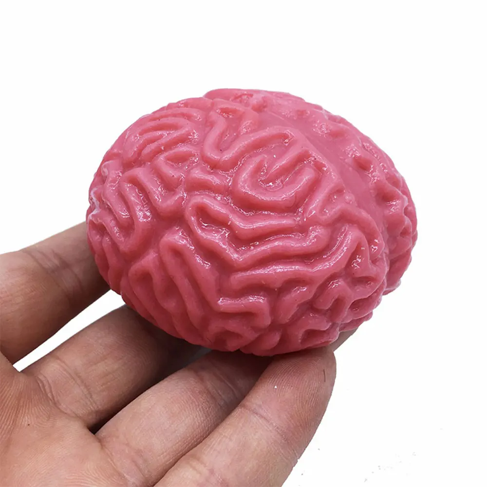 Игрушка в виде небольшой мягкими красные вечерние Мозга Игрушка для розыгрыша стресс игрушки выжать игрушка в подарок пупсик сюрприз