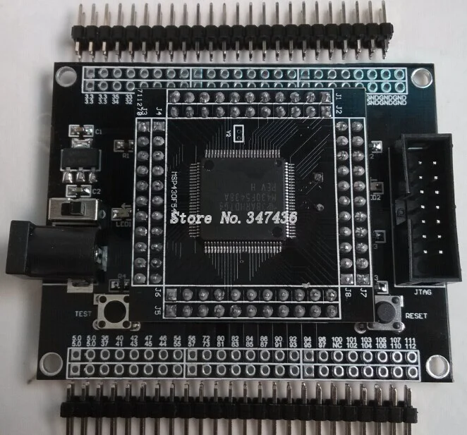 

MSP430F5438 5438A minimum system board development board, core board backplane Combo