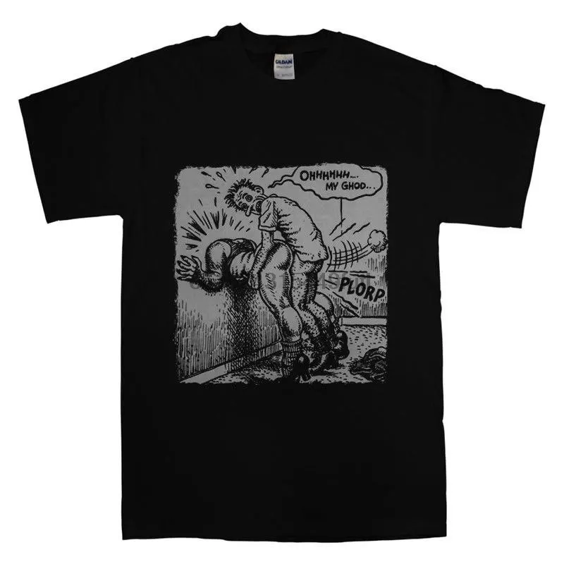 

hot 70s Robert Crumb Cartoon hot best Keep On Truckin reprint tee