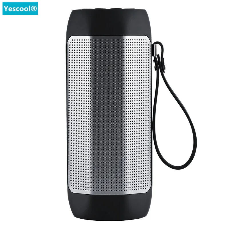 Yescool PMC-10 Bluetooth динамик переносные беспроводные колонки звуковая система 3D стерео музыка объемный Поддержка Bluetooth TF AUX USB