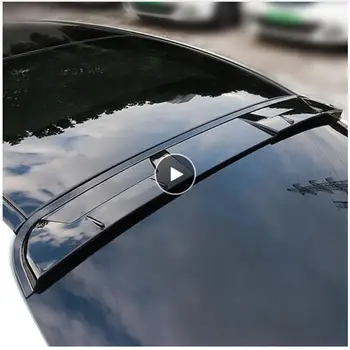 

car accessories For Benz Mercedes W205 Roof Spoiler 4-Door Sedan C63 C180 C200 C250 C260 ABS Plastic spoiler 2015 -2018