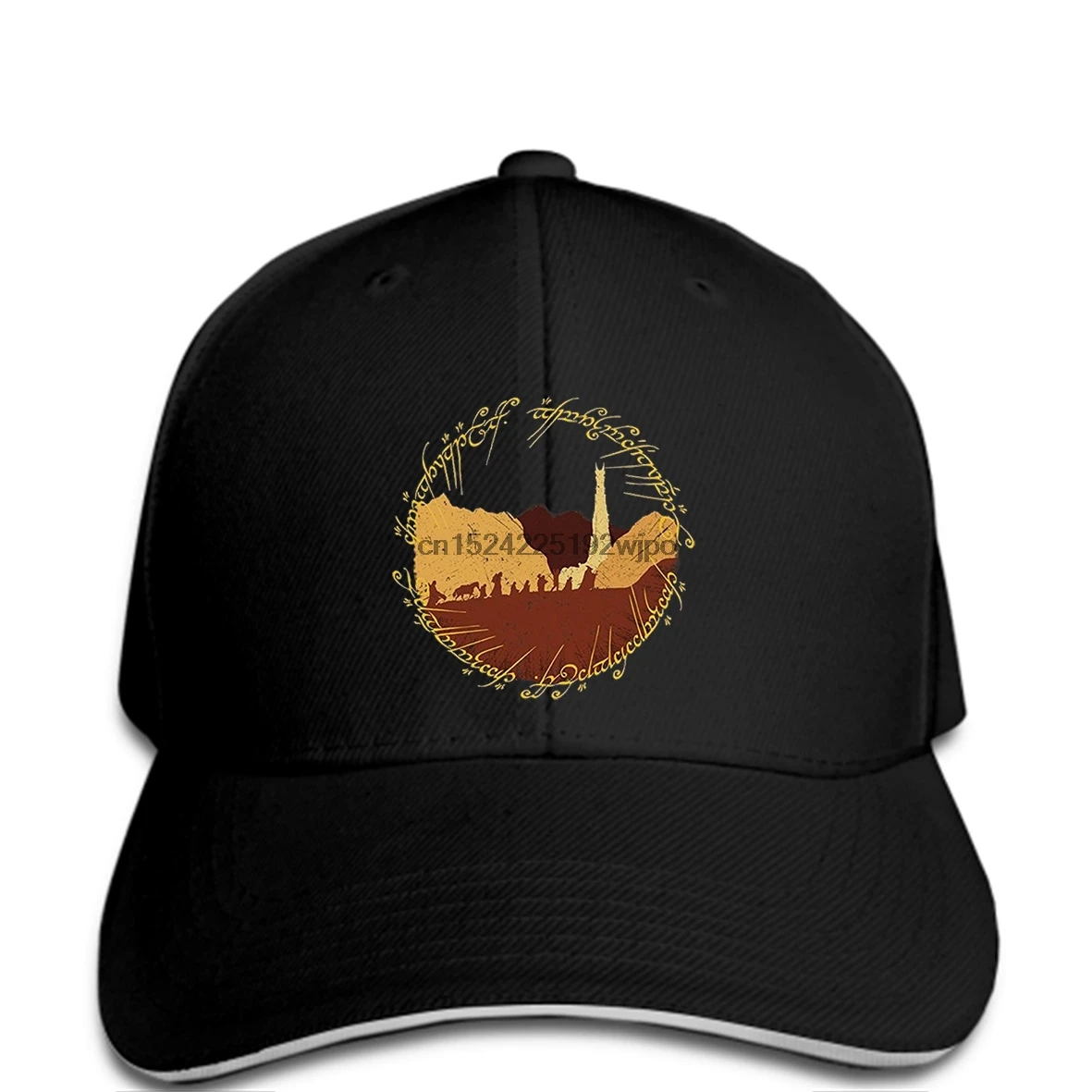 

funny Baseball caps RING FELLOWSHIP cap Lord of Moria Minas the Rings Frodo Sauron Gandalf Aragon