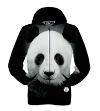 Mr.1991INC Autumn winter jacket for men/women hoody 3d printed big animal panda hooded hoodies 3d sweatshirts tops