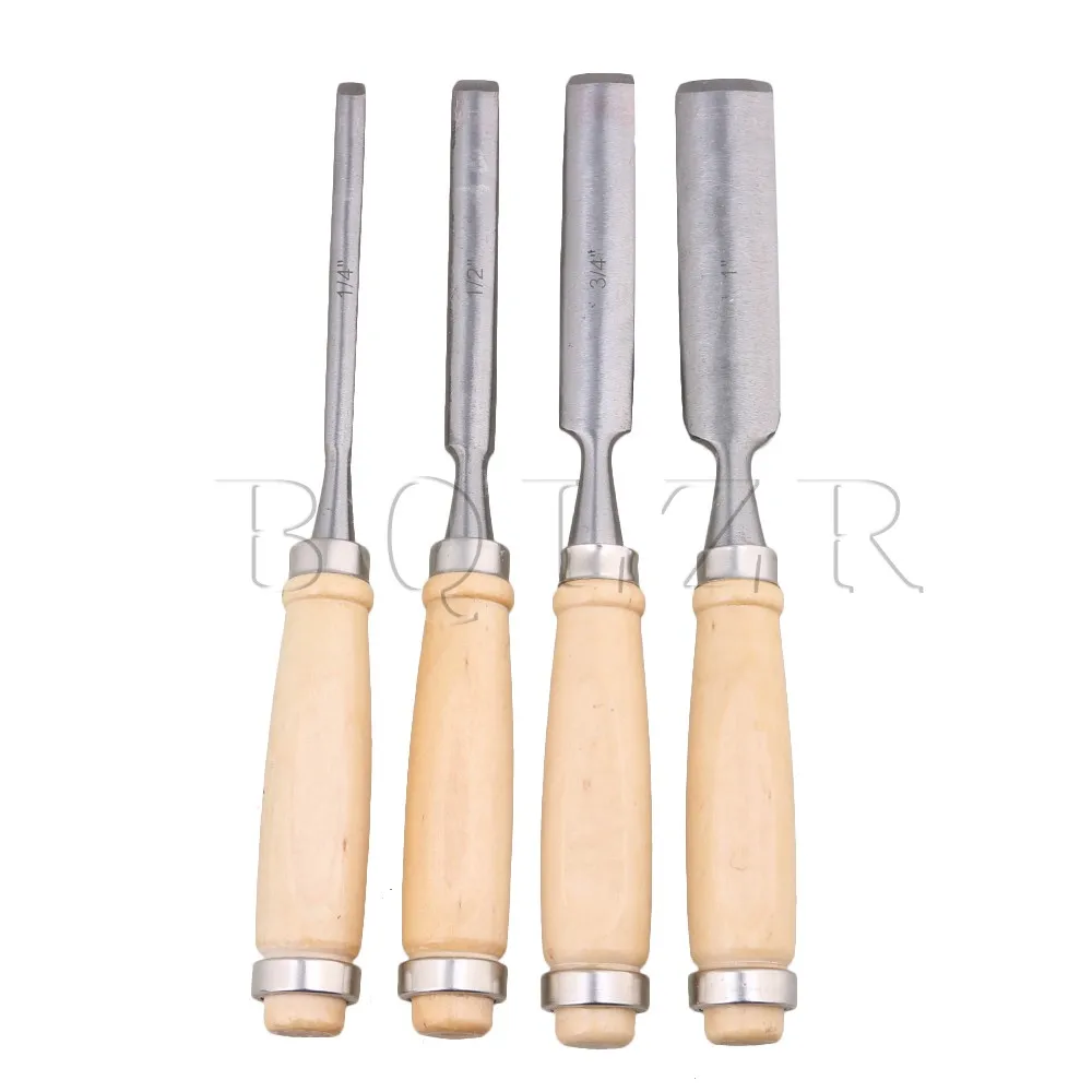 Buy 4Pieces BQLZR 24CM Length Carving Firmer Gouge