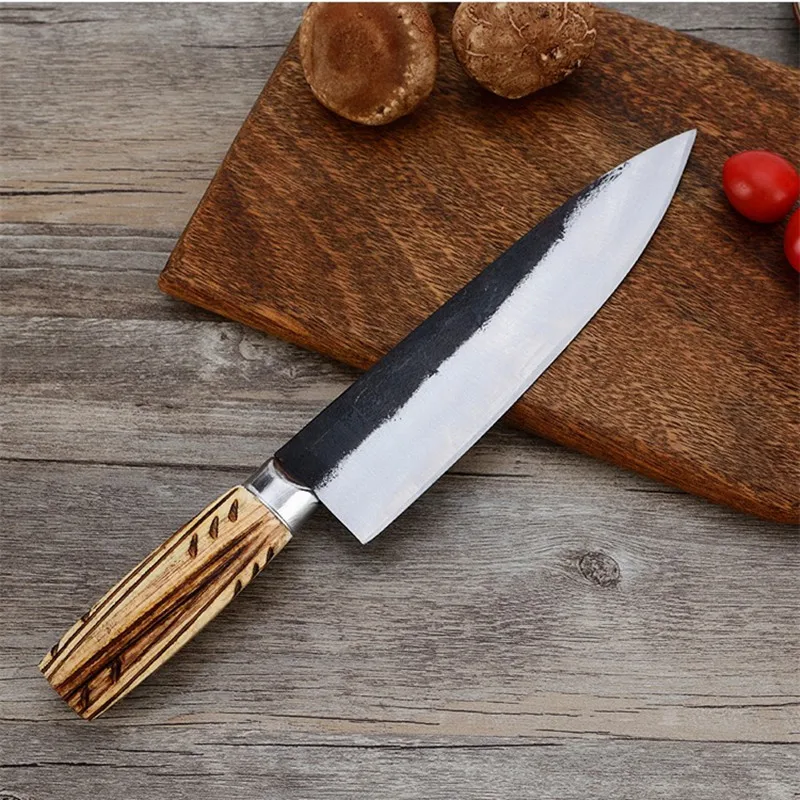 Бесплатная доставка кованый кухонный нож шеф повара мясника для обвалки кованое