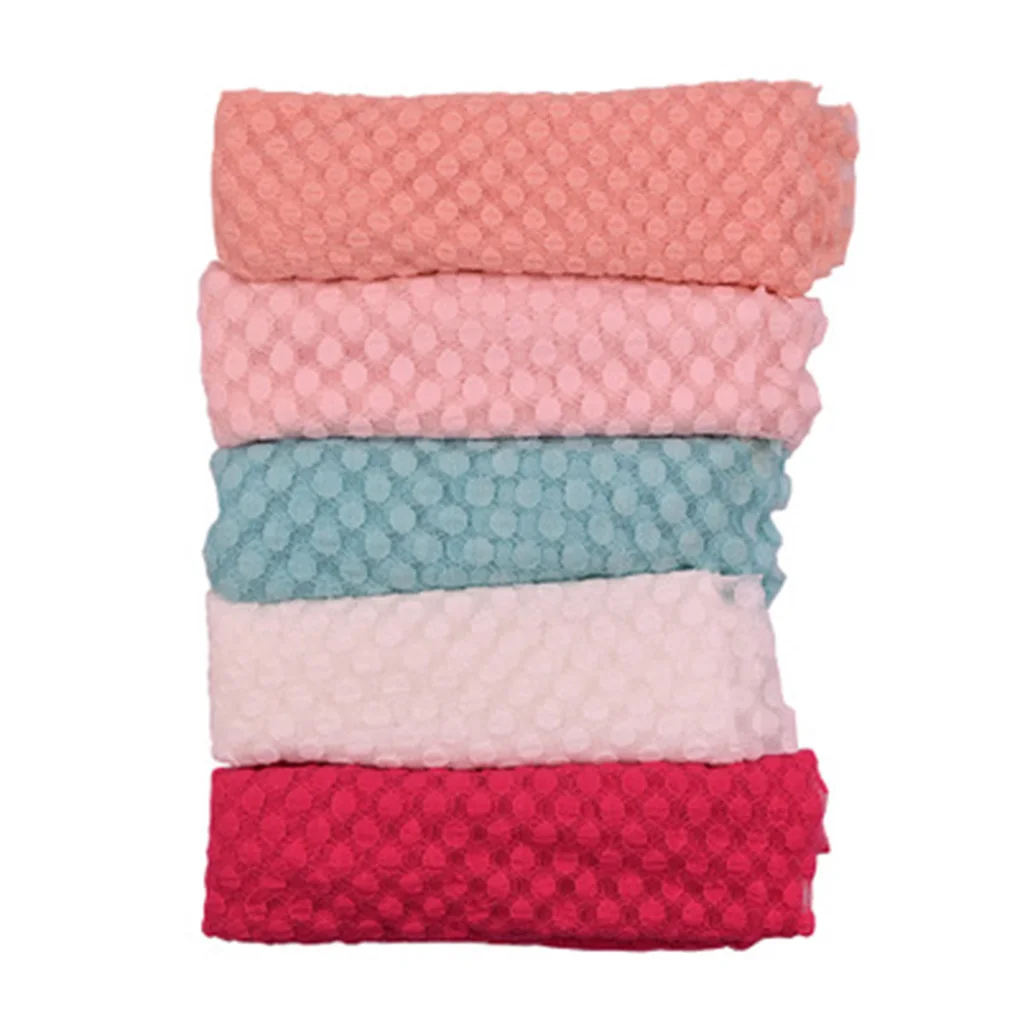4 цвета детские милые эластичные кружевные Пузырьковые фотографии защитное Одеяло Младенческая пеленка для сна мягкое одеяло s
