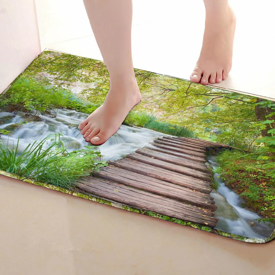 Pathway Style Outdoor Mats,Funny Anti skid Bath Mat, Doormats,Door