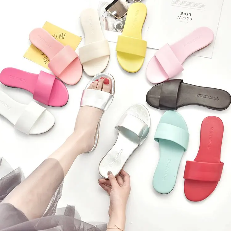 leather beach flip flops