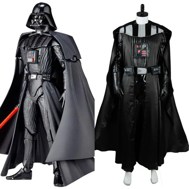 star wars darth vader black suit movie halloween carnival cosplay costume for men cloak top pants - Halloween Darth Vader star wars darth vader black suit movie halloween carnival cosplay costume for men cloak top pants - Halloween Darth Vader