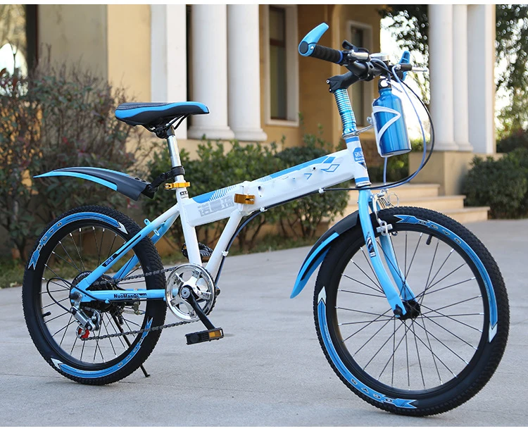 Flash Deal 2018 Rushed Special Offer 16kg 120kg 18kg Steel Children Folding Bike 18 Inch 20 22 Outdoor Sports Mountain Speed Kids Bicycle 29