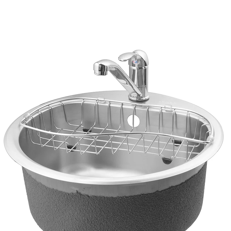 Jomoo Kitchen Sink Drain Basket Rack Strainer Jomoo Kitchen Sink Drain Basket Rack Strainer Cleaning Filter Water Draining Holder Storage In Bathroom Shelves From Home