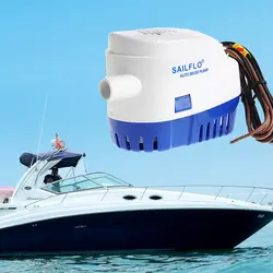 12 В автоматический Submesible лодка Трюмный водяной насос 750GPH авто с Поплавковым выключателем доставка
