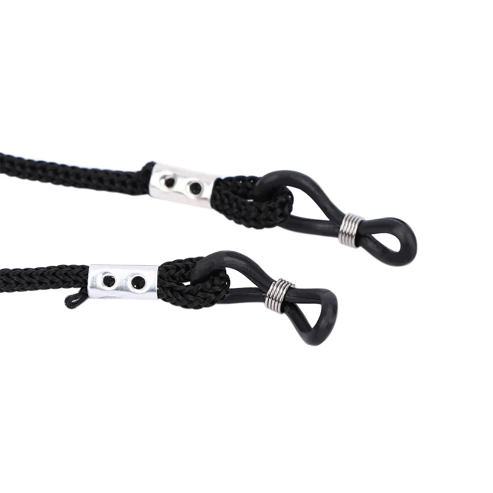 Multicolor Black Nylon Glasses String Cord Holder Sunglasses 12pcs/Lot for Tavel Eyeglasses Lanyard Neck Rope Strap glasses straps