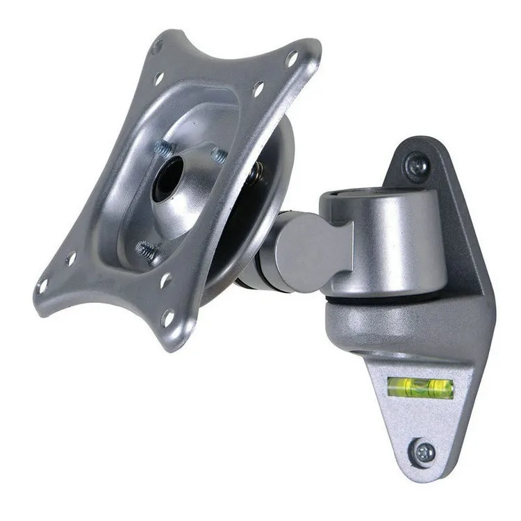 

10-24" 360 Degree Flexible Rotation LCD TV Wall Mount Aluminum Alloy Ultra-Thin Monitor Holder Rack WM1001