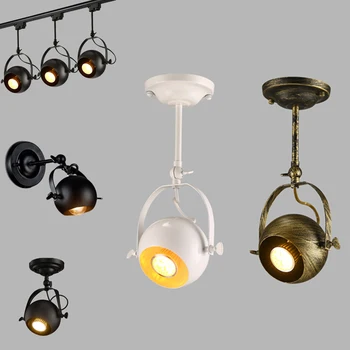 

American Loft Wall Lamp Vintage Loft style Iron Wall Lamps Adjustable Metal Led Wall Light home lighting for Bedroom/Restaurant