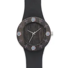 100% Genuine Leather Wooden Brand Fashion Wooden Man’s Watches With High Janpese 2035 MIYOTA Movement Wistwatches