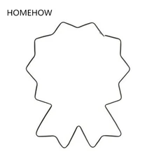 1 шт./лот Нержавеющая сталь медаль-значок печенье с жидкой помадкой в центре кухонная принадлежность для резки DIY Инструменты для выпечки фрукты шоколадное печенье cuttier