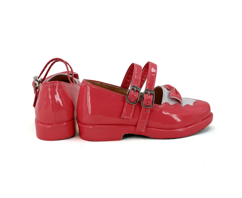 NEKOPARA Chocolat Vanilla Cosplay Shoes Red Boots (3)