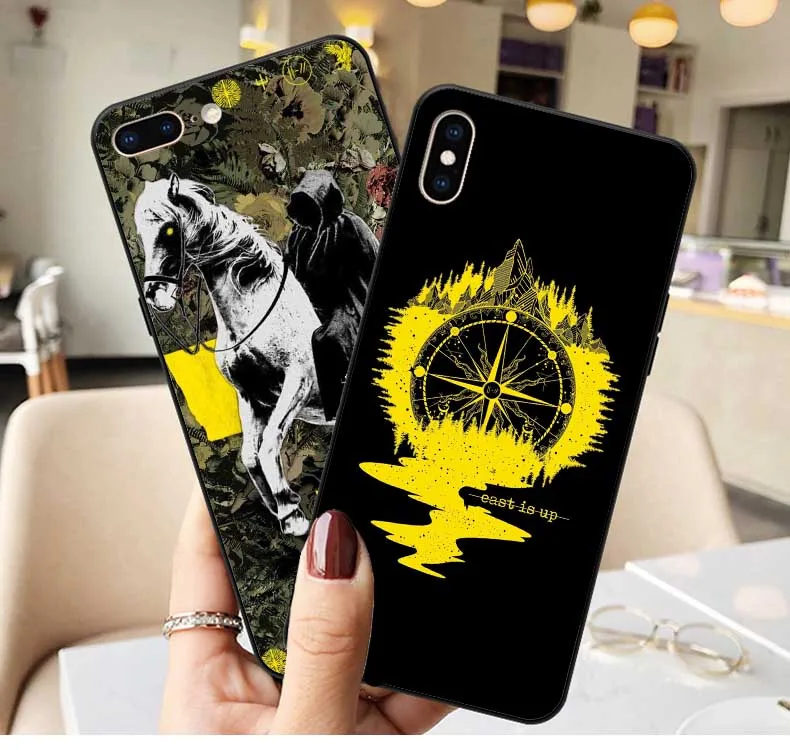 

Twenty One Pilots East is up Sunflower Soft silicone TPU Cover Phone Case for iPhone X SE 5 5S 6 6S Plus 7 8 Plus XR XS MAX XS