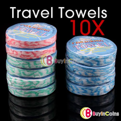2014 New 10 PCS Magic Compressed Reusable Travel Face Bath Towel[3211|01|01] |