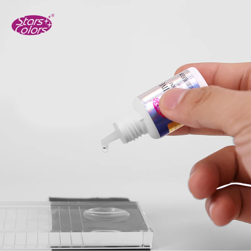 

2017 starscolors Clear eyelash eyebrow extension glue individual eyebrow glue adhesive No Sensitive No Odor Long Lasting 30days