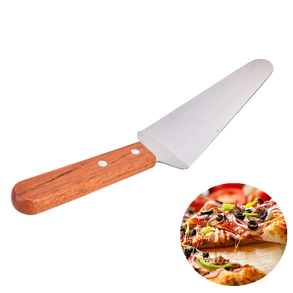 1 шт. лопатка для пиццы деревянная ручка|kitchen baking tools|spatula kitchencake shovel |