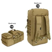 Мужские сумки, Военный нейлоновый рюкзак для путешествий, высокое качество, многоцелевой, 50 литров, 17 дюймов, сумки для компьютера, камуфляжная сумка для мужчин