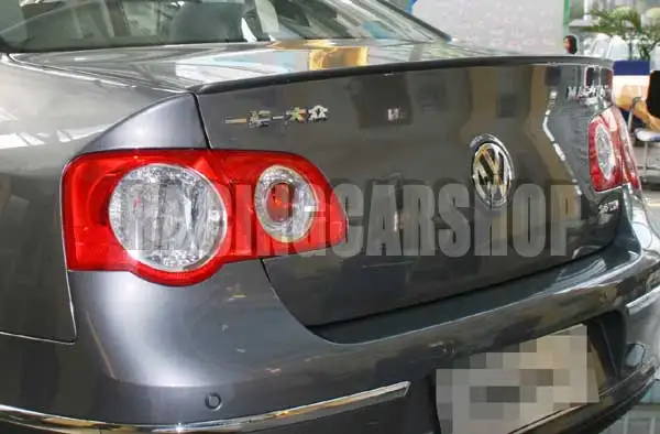 Неокрашенные R36 TYPE багажник спойлер для VW PASSAT B6 MK6 2005 2010 V025F|spoiler passat b6|spoiler passatspoiler lip