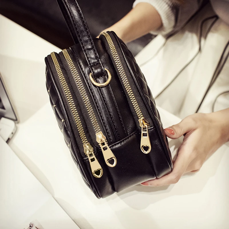  REPRCLA Luxury Handbags Women Bags Designer Small Shoulder Bag Fashion Plaid PU Leather Crossbody B - 32940972054