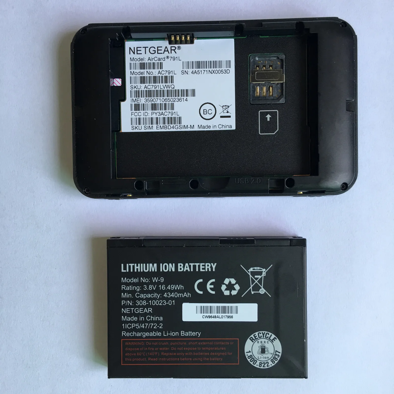  unlocked Netgear AC791L Jetpack AC 791s AC1200 mini 3g 4g wifi router sim card slot 4340mah otg sma