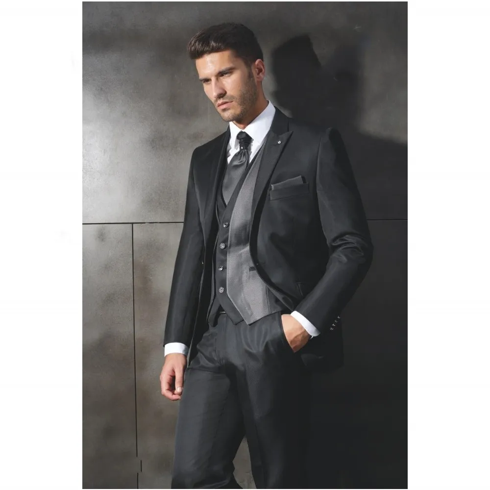 Aliexpress.com : Buy Free shipping Three piece Suit Male Suits ...