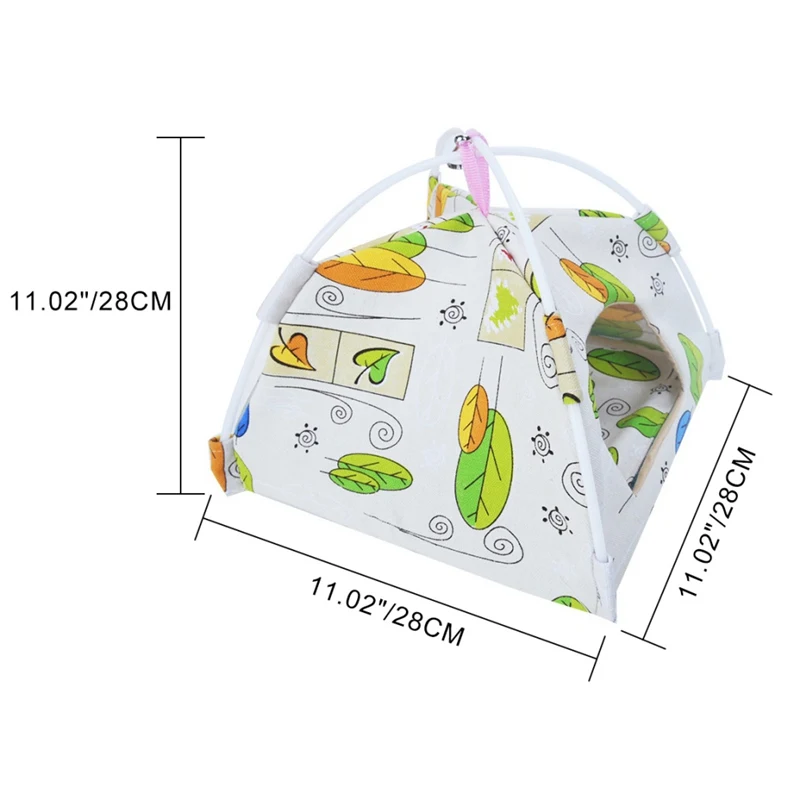Попугай палатка холст маленький питомец гнездо солнце монах дом спальный гнездо посадка висит Птичье гнездо товары для птиц