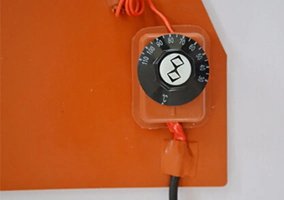 250x350mm 350W 220V Silicon heater LCD Screen Separator with rotary knob thermostat