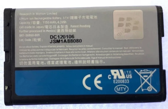 C S2 CS2 для Blackberry Curve 8700 9330 8300 8310 запасная батарея|Аккумуляторы мобильных телефонов|