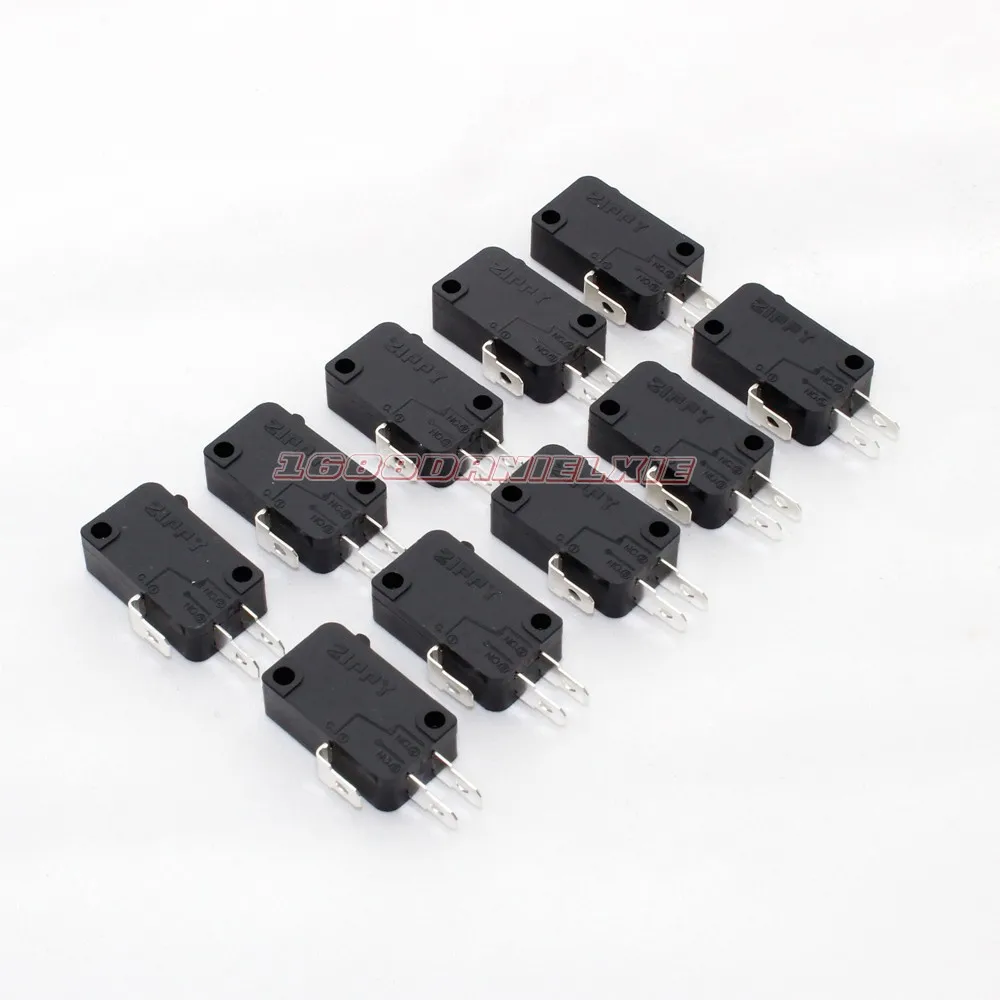 

10x New Zippy Arcade Replacement Parts LED Push Button Micro Switch 4.8mm Terminals For SNK Mame Jamma Games